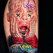 Mac Miller tattoo by Mashkow Tattoo