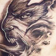skull forearm half sleeve tattoo by Tommy Lee Wendtner: TattooNOW