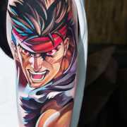 40 Street Fighter Tattoo Designs For Men  Video Game Ink Ideas