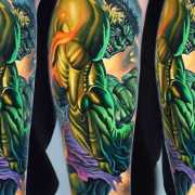100 Incredible Hulk Tattoos For Men  Gallant Green Design Ideas