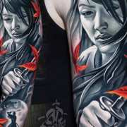 Spartan warrior tattoo by A.d. Pancho