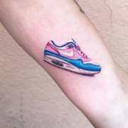 Tattoo tagged with: small, air jordan, patriotic, albertomazari