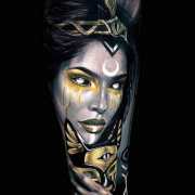 ArtStation  Cleopatra Ink Tattoo Designs