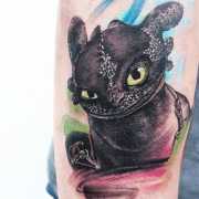 My first piece Toothless Done by Nicole Francis at Spirit Gallery Tattoo  in Seymour CT httpsifttt35KWnoF tattoo t  Creative tattoos Tattoos  Cute tattoos