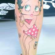 Betty Boop tattoo by Ilaria Toni Maldonado  Post 24842  Betty boop tattoos  Vintage tattoo Cartoon tattoos