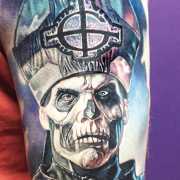 Tobias Forge and Ghost tattoos  rGhostbc