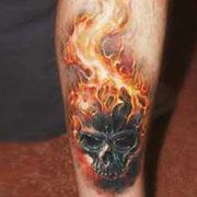 50 Ghost Rider Tattoo Designs für Männer  übernatürliche Antihero Ideen   Mann Stil  Tattoo  Ghost rider Verrückten tattoos Tiger tattoodesign