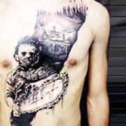 39 Breathtaking Texas Chainsaw Massacre Tattoo Designs  Psycho Tats