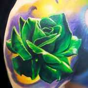 101 Best Green Rose Tattoo Ideas That Will Blow Your Mind  Outsons