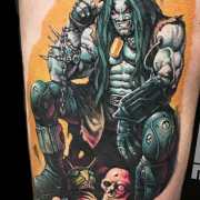 Cecil Porter Studios  Custom Tattoos and Illustration  Tattoos  Comic  Book  Lobo