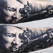 Sniper tattoo